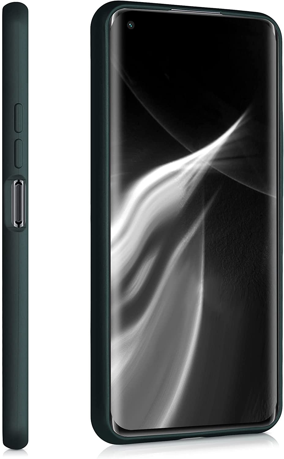 KW Xiaomi Mi 11 Lite / Mi 11 Lite 5G Θήκη Σιλικόνης TPU - Metallic Teal - 54727.14