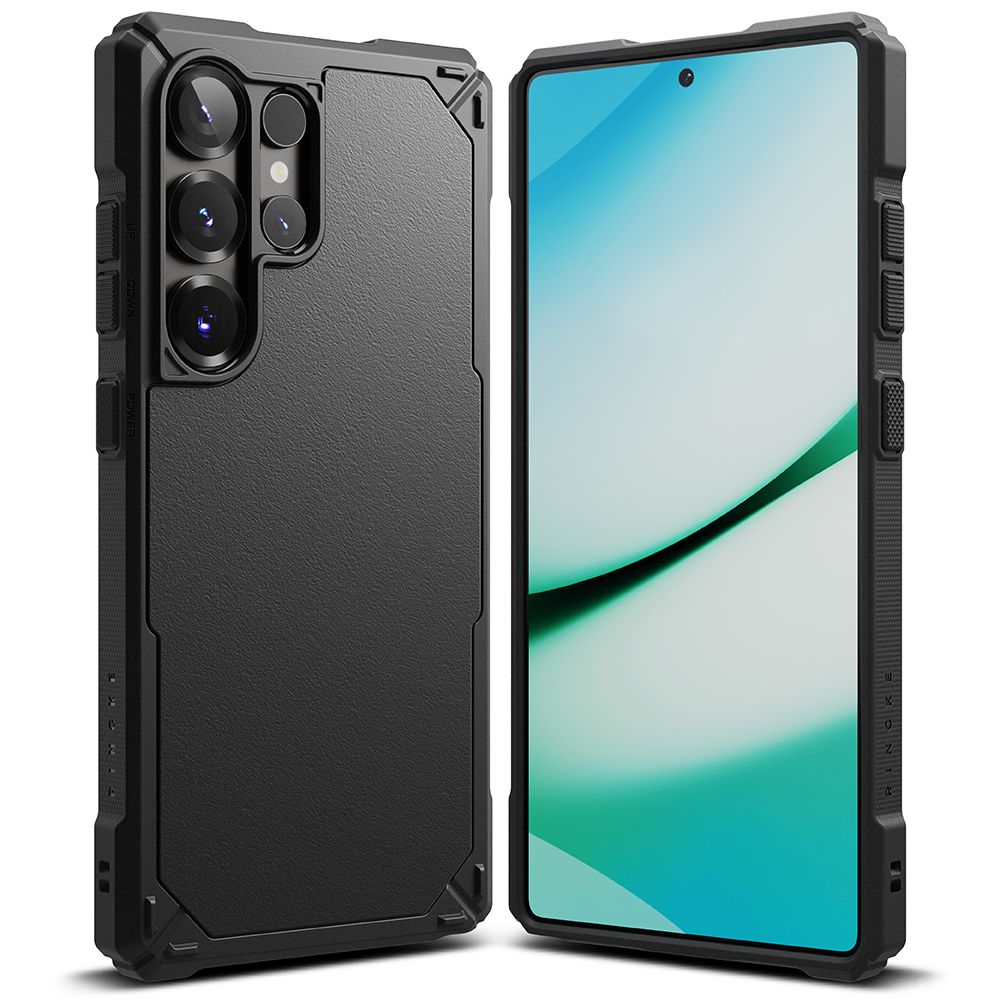 Ringke Samsung Galaxy S25 Ultra Rugged Gear Σκληρή Θήκη TPU - Black