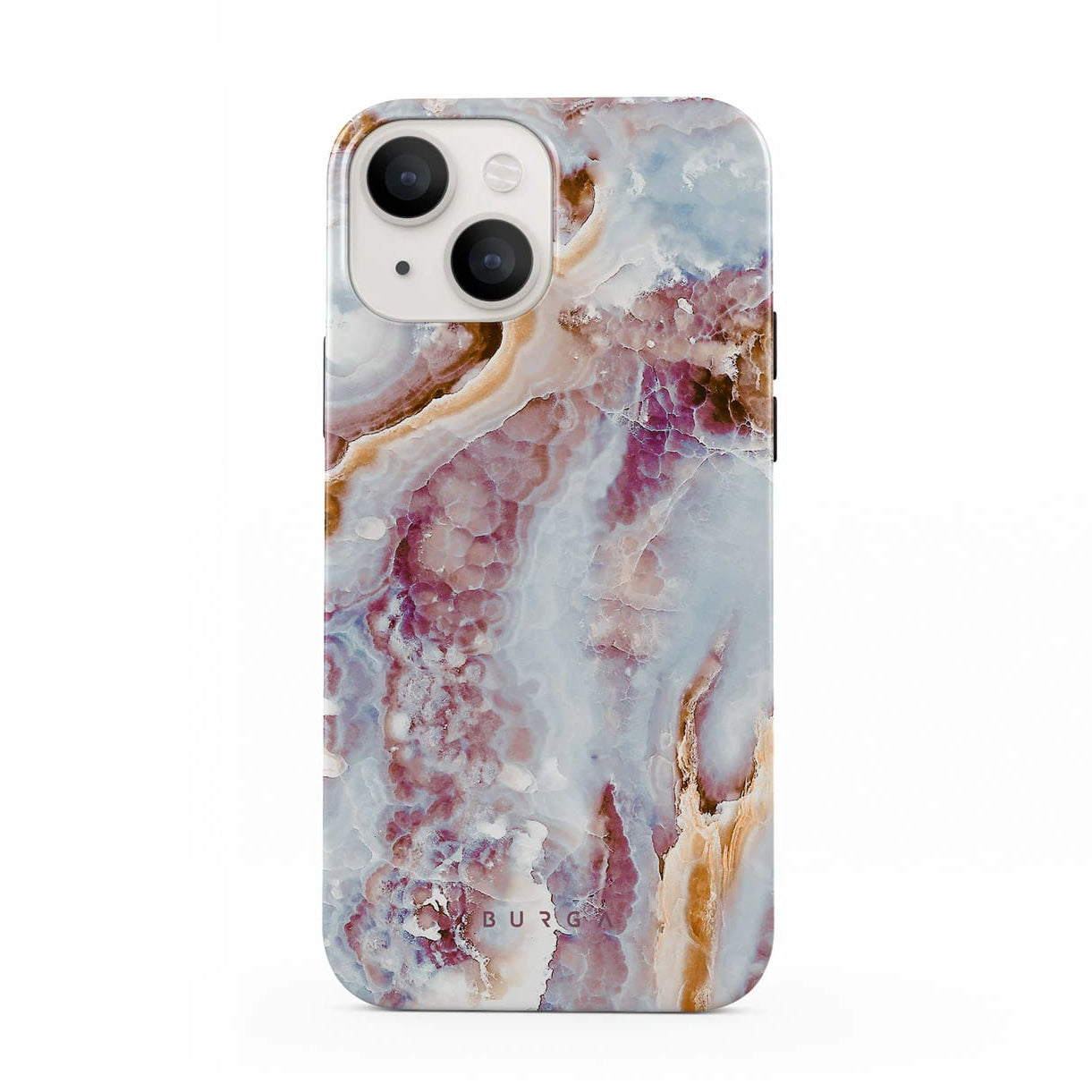 Burga iPhone 13 Fashion Tough Σκληρή Θήκη - Frozen Leaves