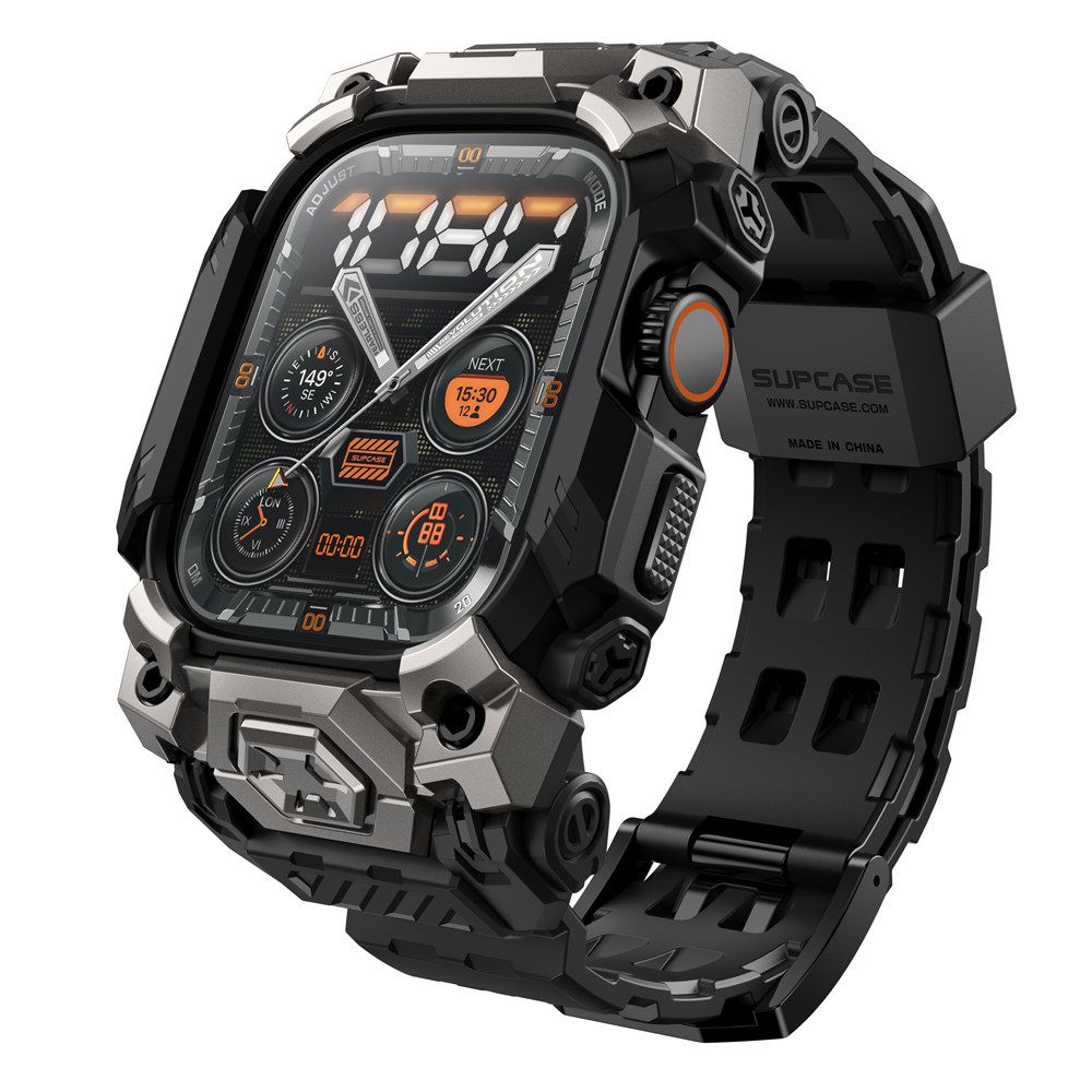 Supcase Λουράκι Apple Watch Ultra (1/2/3) - 49mm Unicorn Beetle Ore Λουράκι με Θήκη Προστασίας - Black