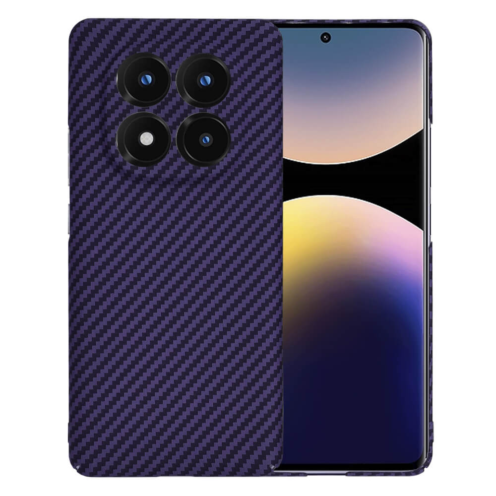 Techsuit Xiaomi Redmi Note 14 Pro+ 5G Σκληρή Θήκη Carbonite FiberShell - Purple