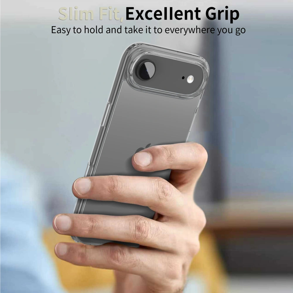 Tech-Protect iPhone Air Flexair Hybrid - Σκληρή Θήκη με Πλαίσιο Σιλικόνης - Διάφανη