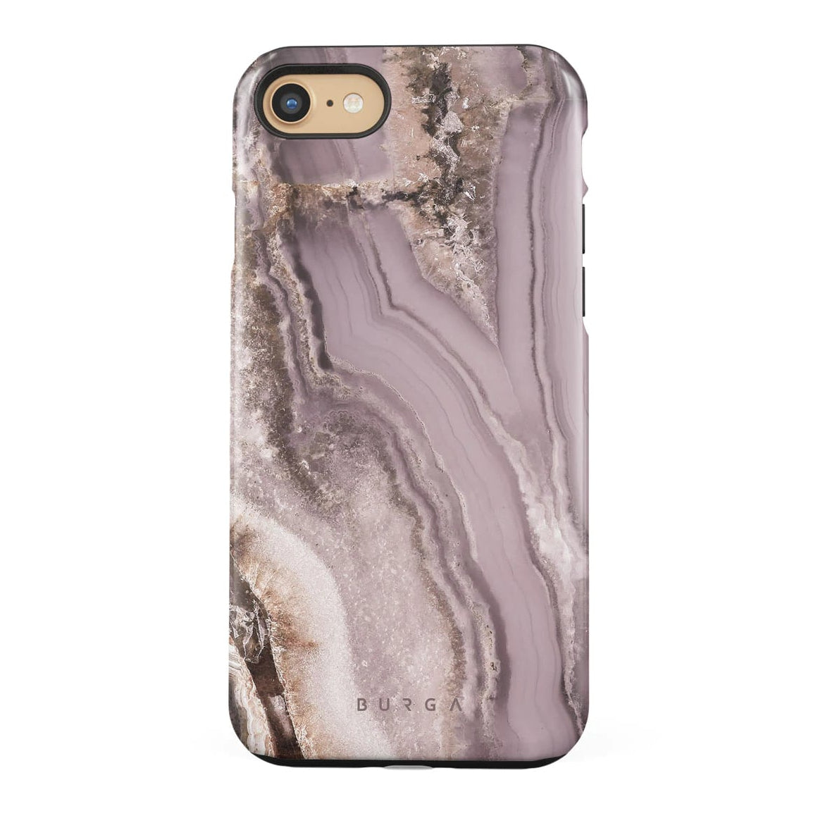 Burga iPhone SE 2022 / SE 2020 / 7 / 8 Fashion Tough Σκληρή Θήκη - Golden Taupe
