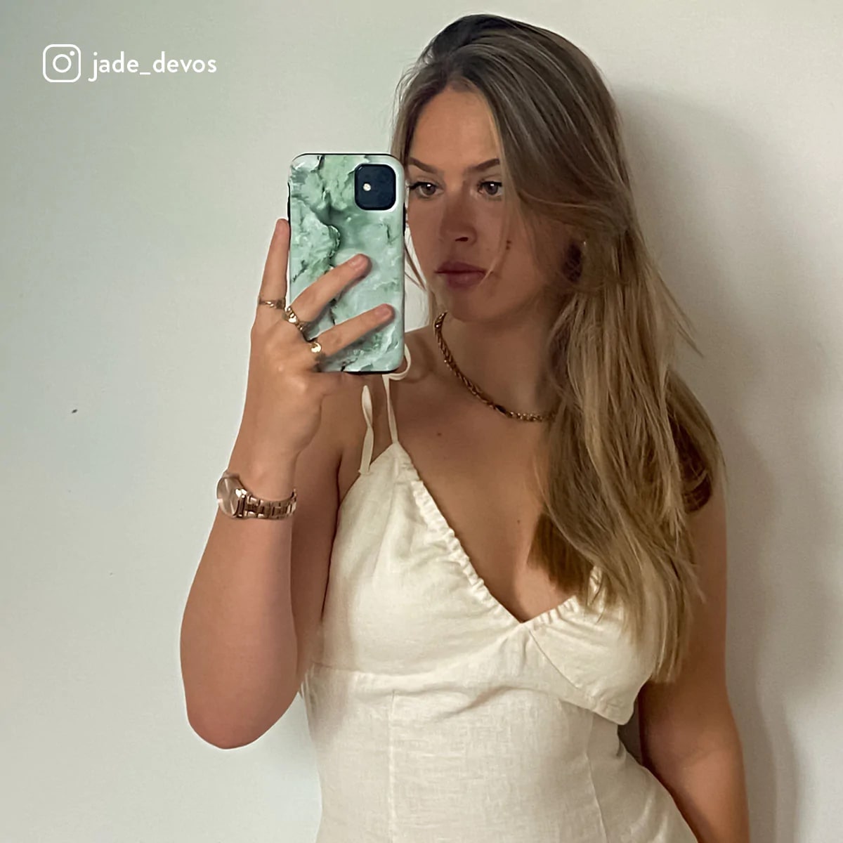 Burga iPhone 14 Pro Fashion Tough Σκληρή Θήκη - Pistachio Cheesecake