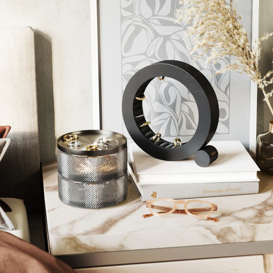 Umbra Ferris Ξύλινη Βάση Αποθήκευσης Κοσμημάτων - Black