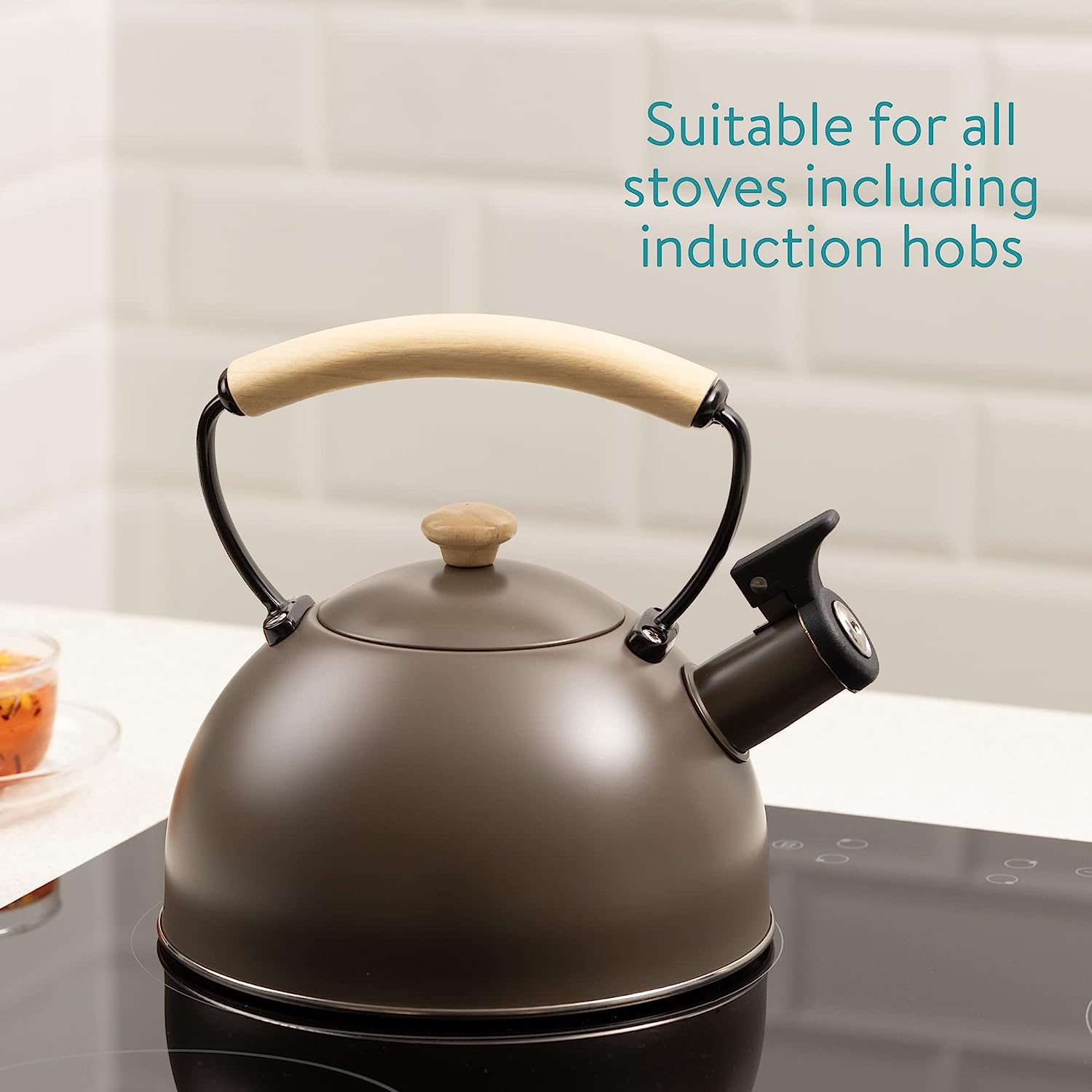 Navaris Βραστήρας από Ανοξείδωτο Ατσάλι - 2.3 L - Bronze - 54009.03