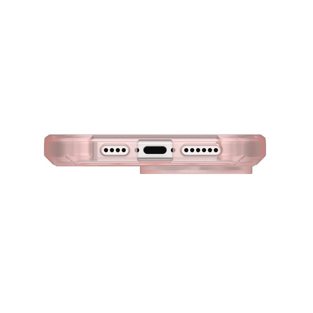 UAG iPhone 16 Pro Essential Armor MagSafe Θήκη Σιλικόνης TPU με MagSafe - Rose