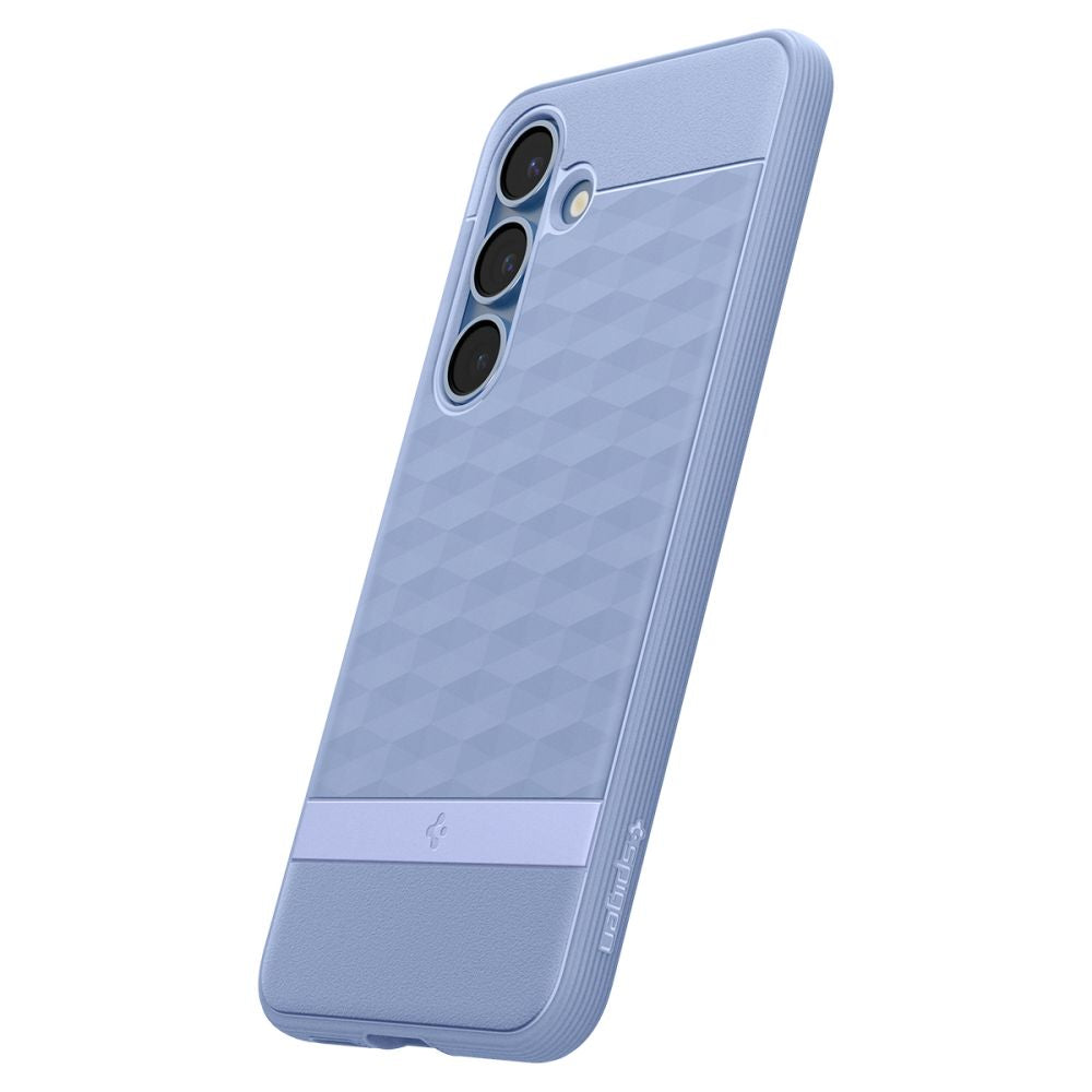 Spigen Samsung Galaxy S25 Plus - Parallax Mag Θήκη Σιλικόνης με Σκληρό Πλαίσιο και MagSafe - Purple Ish