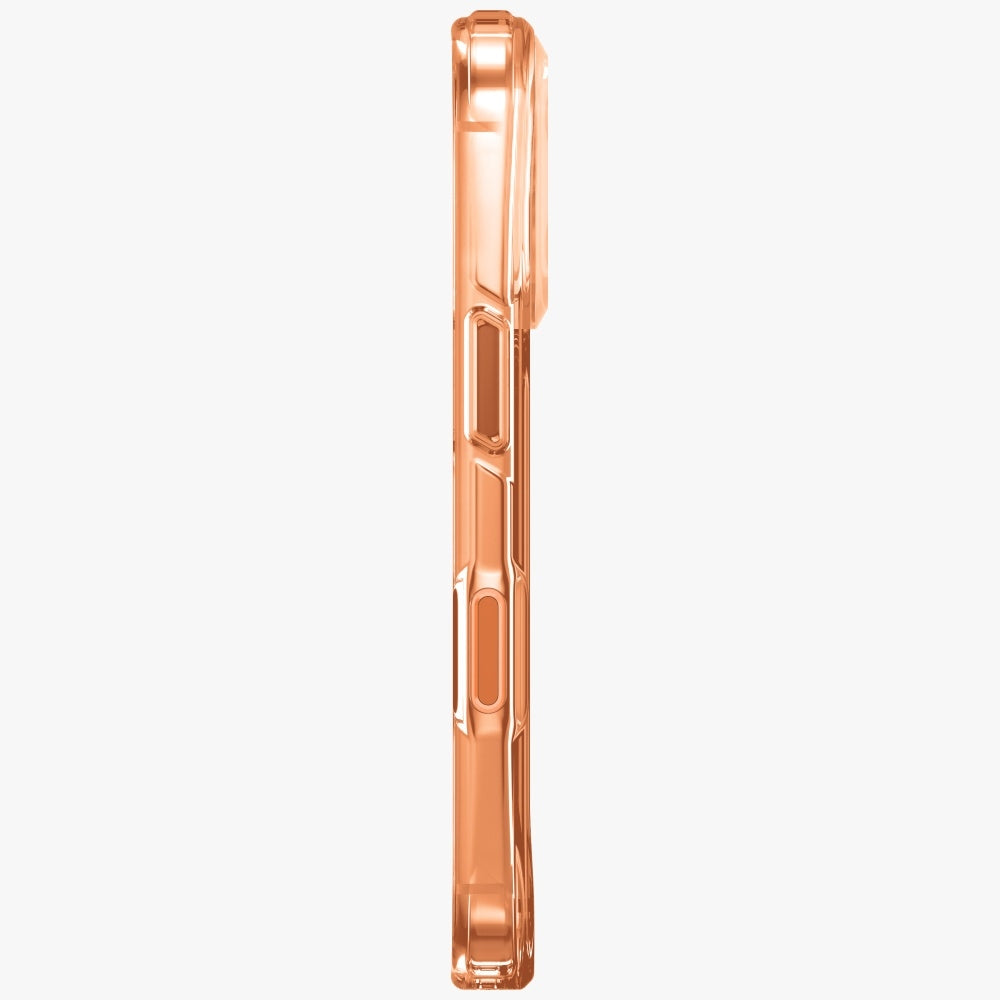 Uniq iPhone 17 Pro - LifePro Xtreme Magclick - Σκληρή Θήκη με Πλαίσιο Σιλικόνης και MagSafe - Clear / Orange