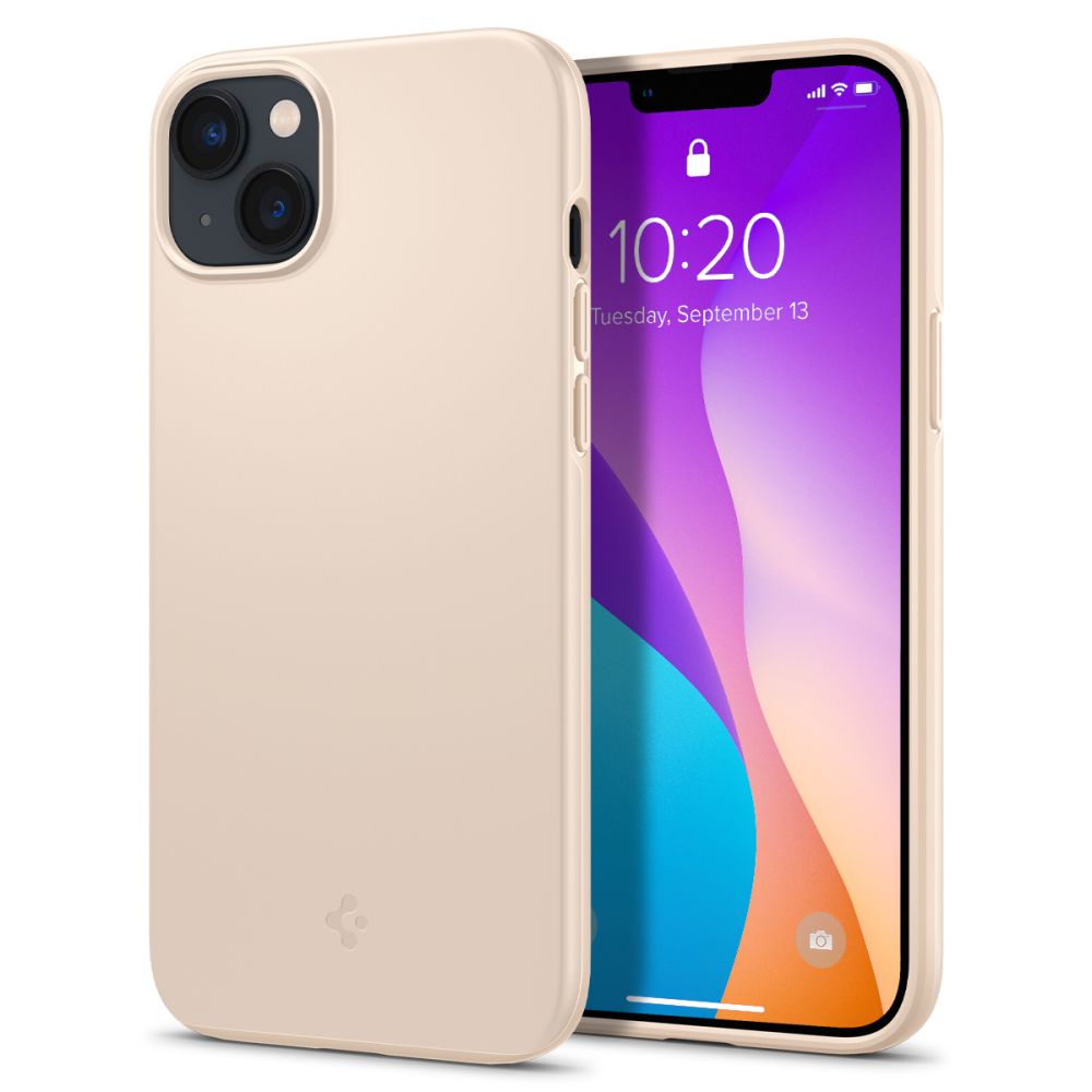 Spigen iPhone 14 Plus / iPhone 15 Plus Thin Fit Σκληρή Θήκη - Sand Beige