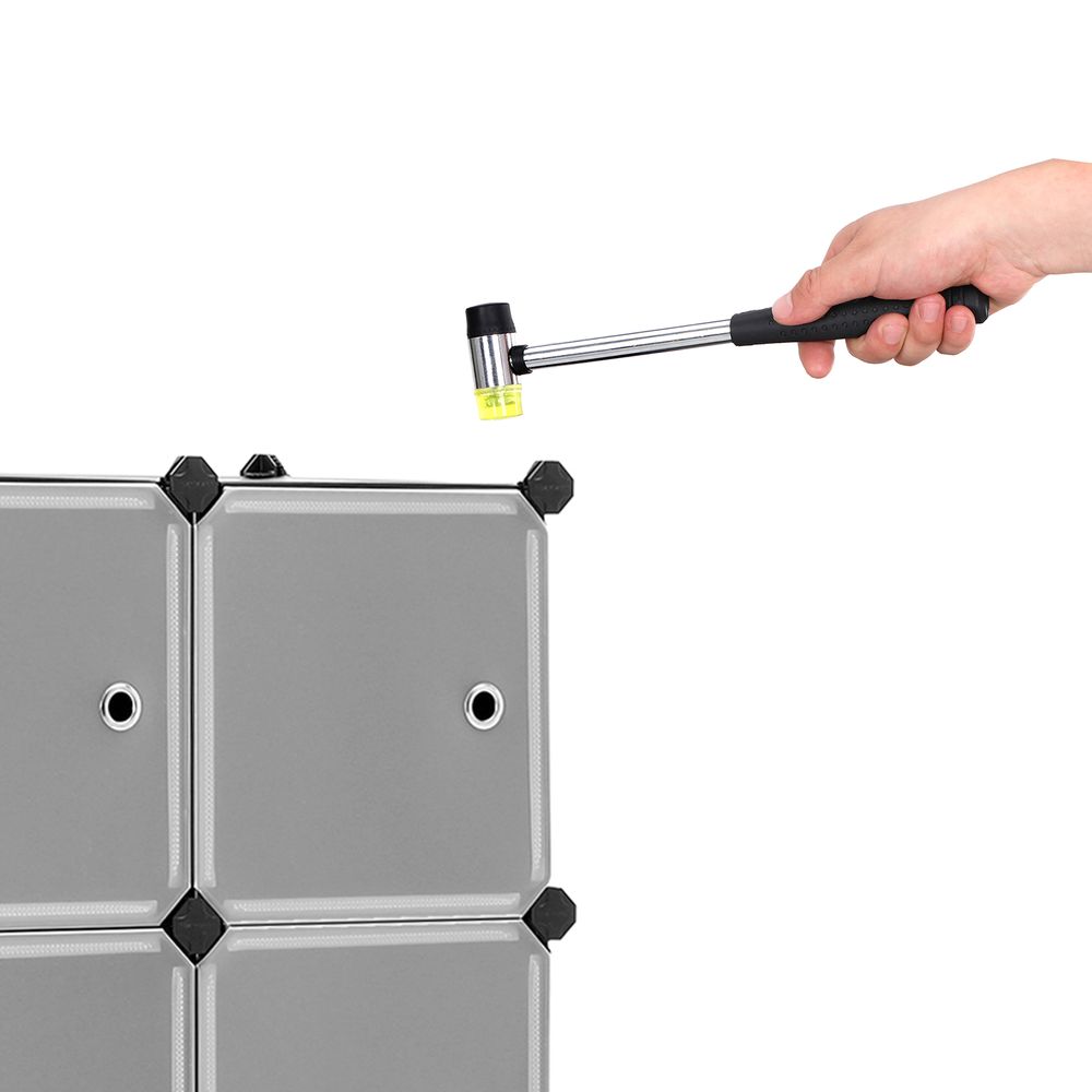 Songmics Σύστημα Αποθήκευσης με 9 Ράφια - Black - LPC116HS