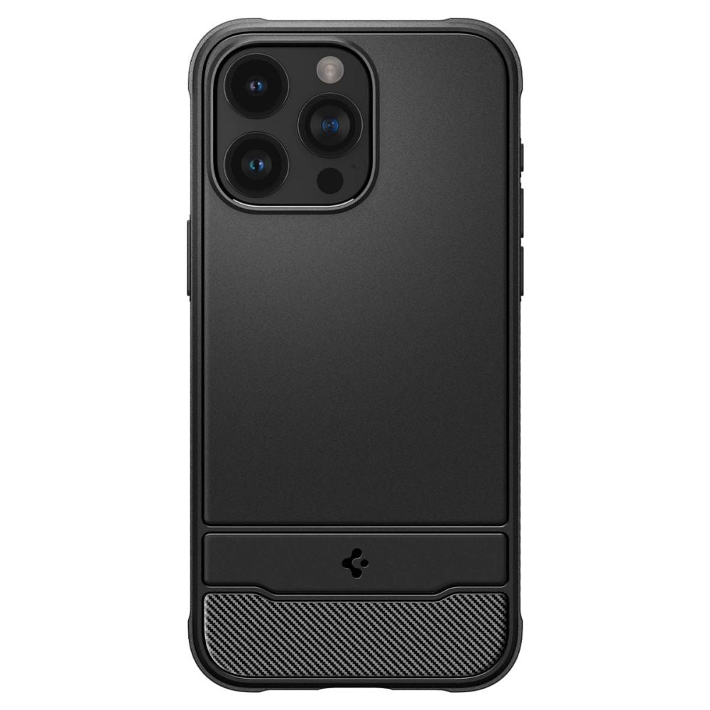 Spigen iPhone 15 Pro Rugged Armor Mag Θήκη TPU με MagSafe - Matte Black