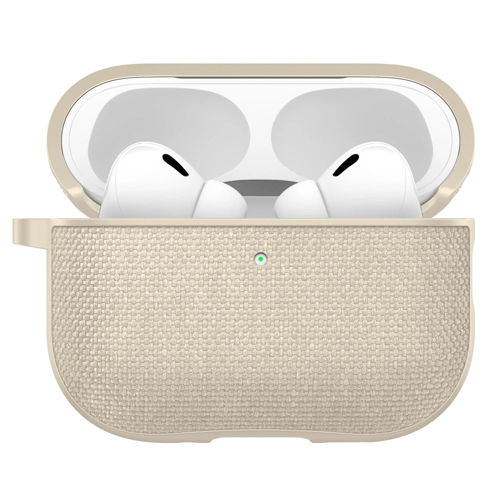 Spigen AirPods Pro 3 Θήκη από Σιλικόνη και Ύφασμα - Urban Fit - Dune Beige