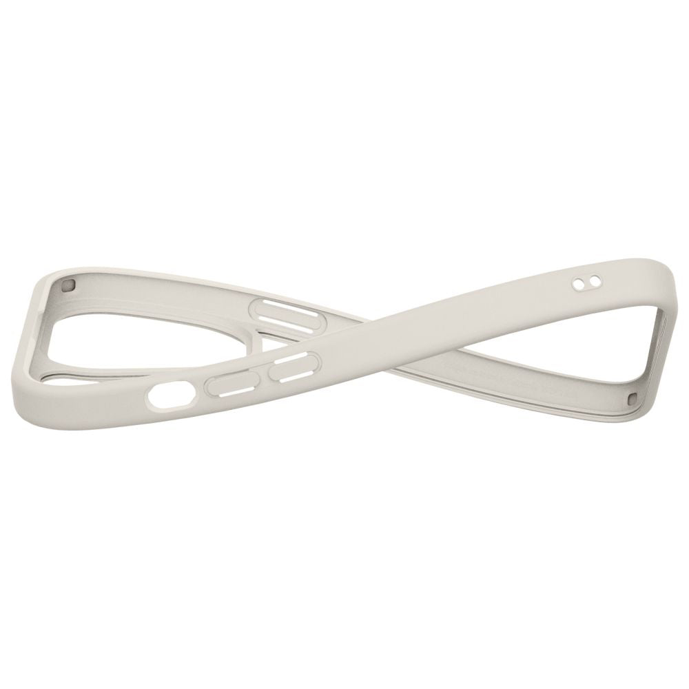 Spigen Cyrill iPhone 14 Pro Kajuk Mag Θήκη με Επένδυση Συνθετικού Δέρματος και MagSafe - Cream