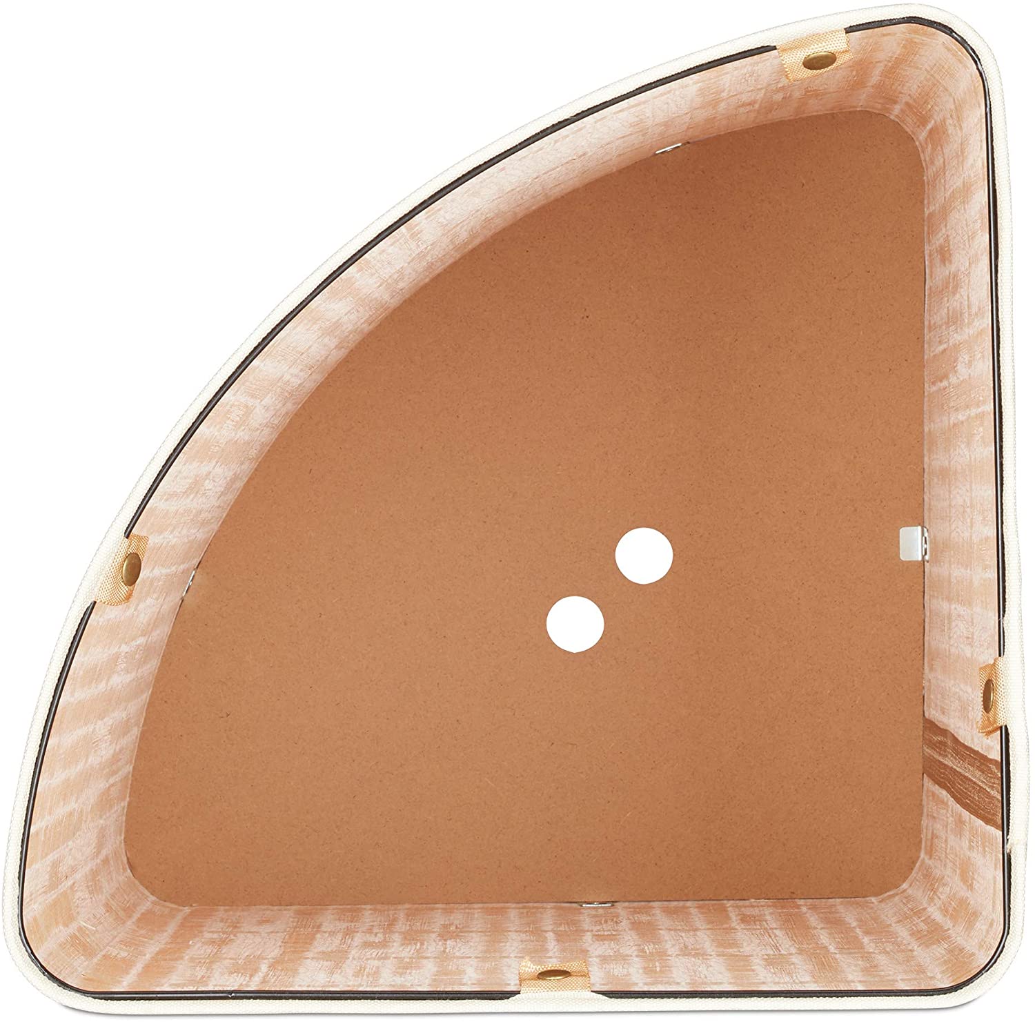 Relaxdays Καλάθι Απλύτων από Μπαμπού με Καπάκι - Creme / White - 4052025918385