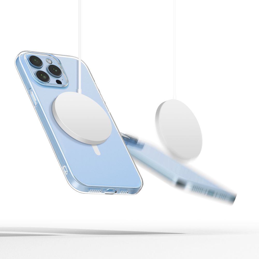 Tech-Protect iPhone 13 Pro Max Flexair Θήκη Σιλικόνης TPU με MagSafe - Διάφανη