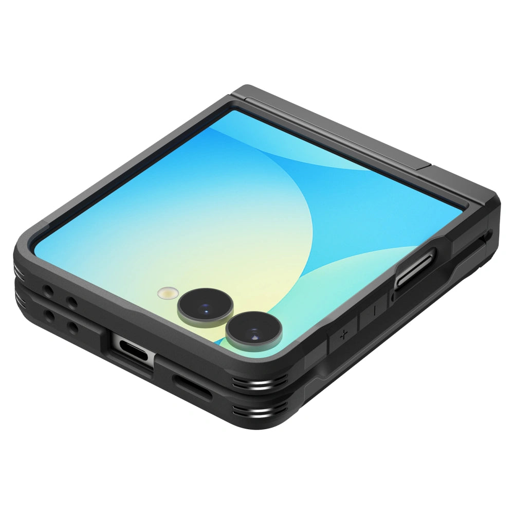 Spigen Samsung Galaxy Z Flip7 - Tough Armor Pro Mag - Σκληρή Θήκη με MagSafe - Black