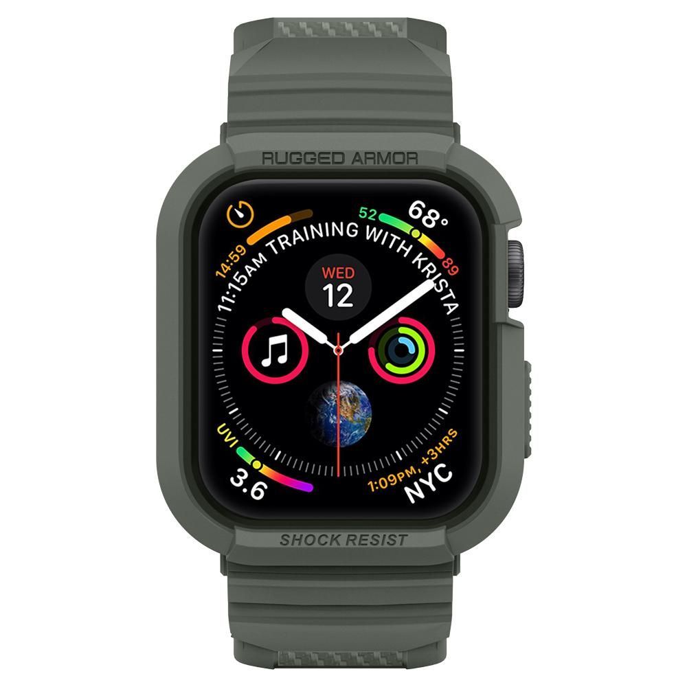 Spigen Λουράκι Apple Watch 4 / 5 / 6 / SE / SE 2 44mm Rugged Armor Pro - Military Green