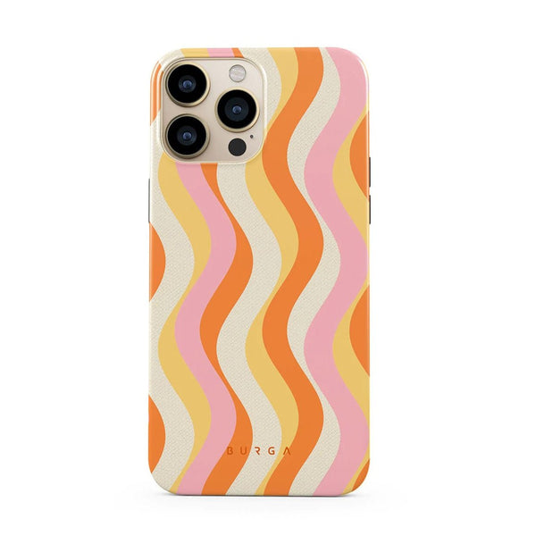 Burga iPhone 13 Pro Max Fashion Tough Σκληρή Θήκη - Flower Power