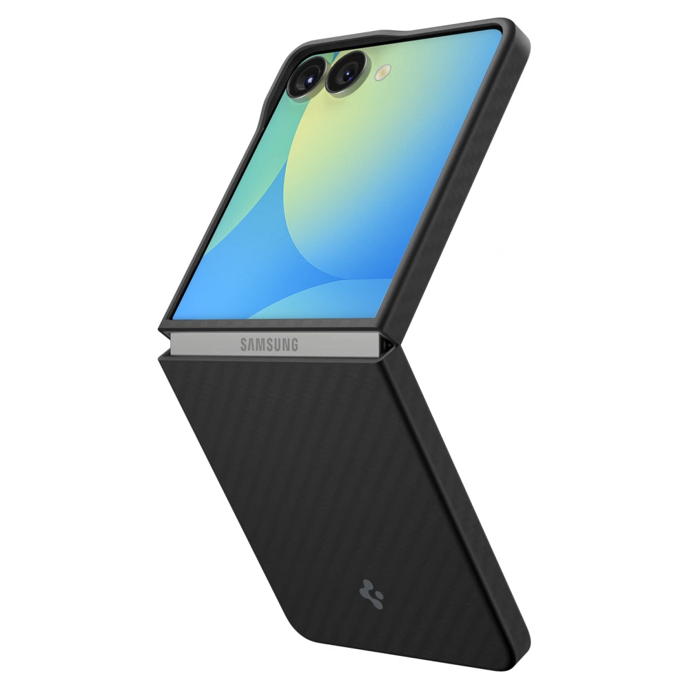 Spigen Samsung Galaxy Z Flip7 AirSkin Aramid Λεπτή Θήκη - Black