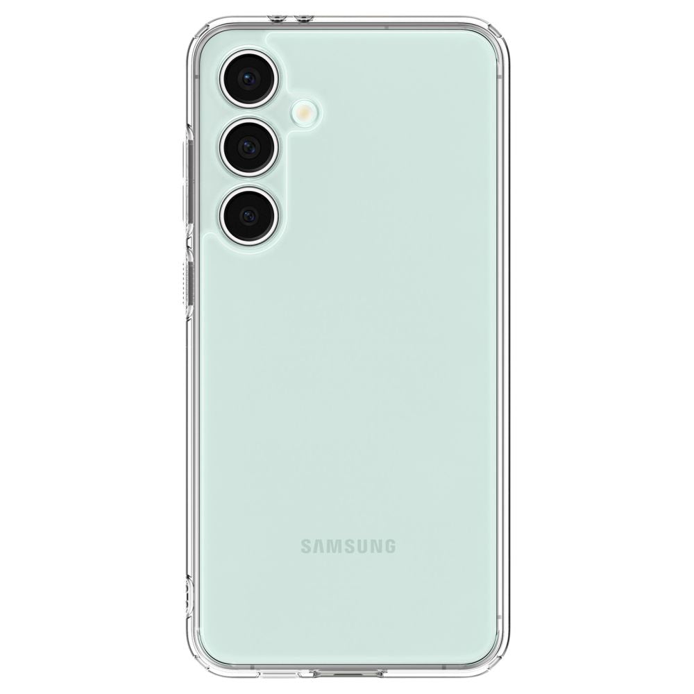 Spigen Samsung Galaxy S24 FE Ultra Hybrid Σκληρή Θήκη με Πλαίσιο Σιλικόνης - Crystal Clear