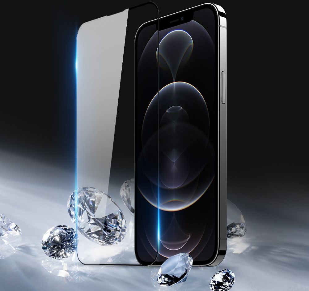 Dux Ducis iPhone 13 / iPhone 13 Pro 10D 9H Full Screen Case Friendly Tempered Glass Αντιχαρακτικό Γυαλί Οθόνης - Black