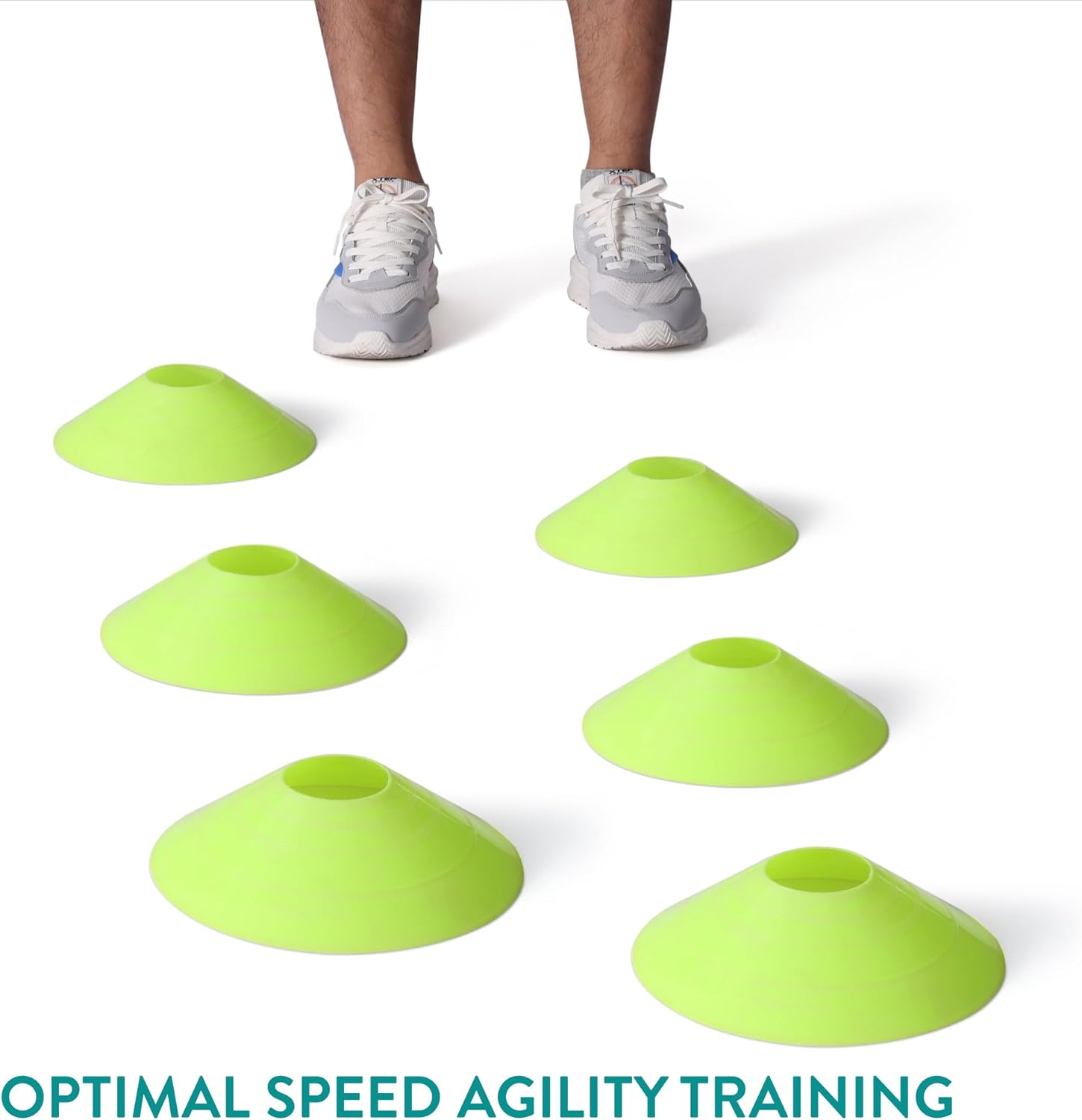 Navaris Σετ Προπόνησης Ευκινησίας με Σκάλα Επιτάχυνσης - Yellow - 61118.06