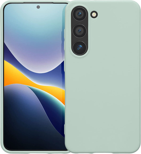 KW Samsung Galaxy S23 Θήκη Σιλικόνης TPU - Cool Mint - 60282.200