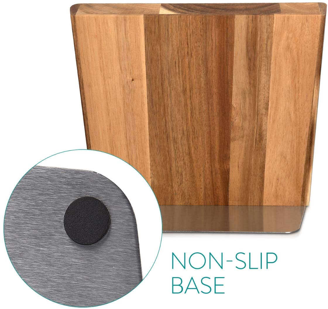 Navaris Bamboo Magnetic Knife Holder Μαγνητική Ξύλινη Βάση Μαχαιριών - Acacia - 47366.01.1