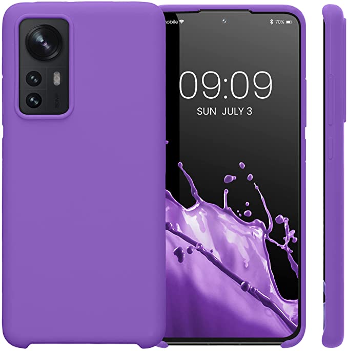 KW Xiaomi 12 / 12X Θήκη Σιλικόνης Rubber TPU - Orchid Purple - 56210.221