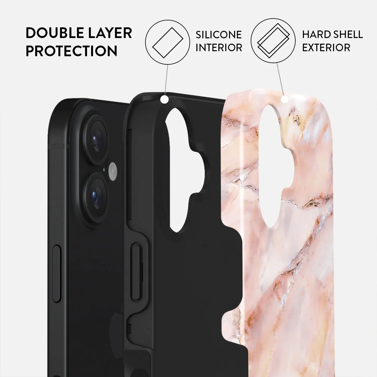 Burga iPhone 16 Plus Fashion Tough MagSafe Σκληρή Θήκη με MagSafe - Morning Sunshine