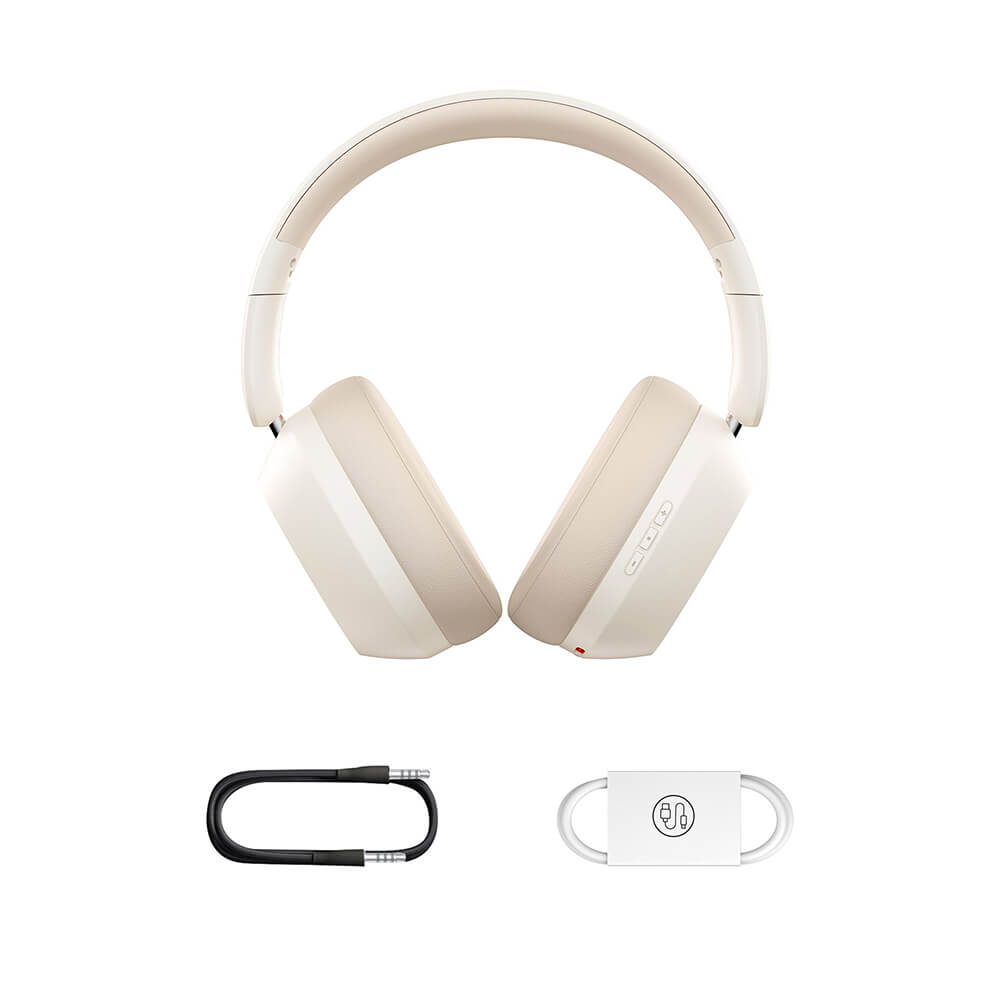 Baseus Bass 35 Max Ασύρματα Ακουστικά - Bluetooth 5.3 - Stellar White