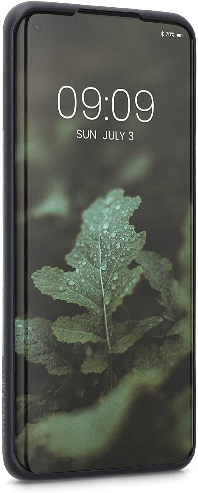 KW Xiaomi Mi 11 Θήκη από Φυσικό Ξύλο - Design Rising Sun - Dark Brown - 54662.07