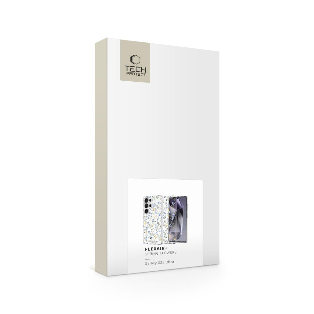 Tech-Protect Samsung Galaxy S25 Ultra Flexair Θήκη Σιλικόνης - Spring Flowers