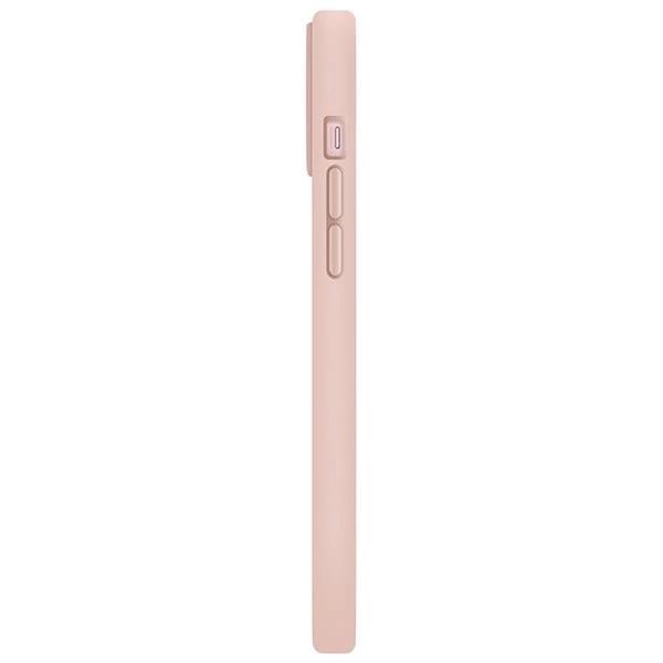 Uniq iPhone 15 Lino Hue Magclick Θήκη Σιλικόνης με MagSafe - Pink