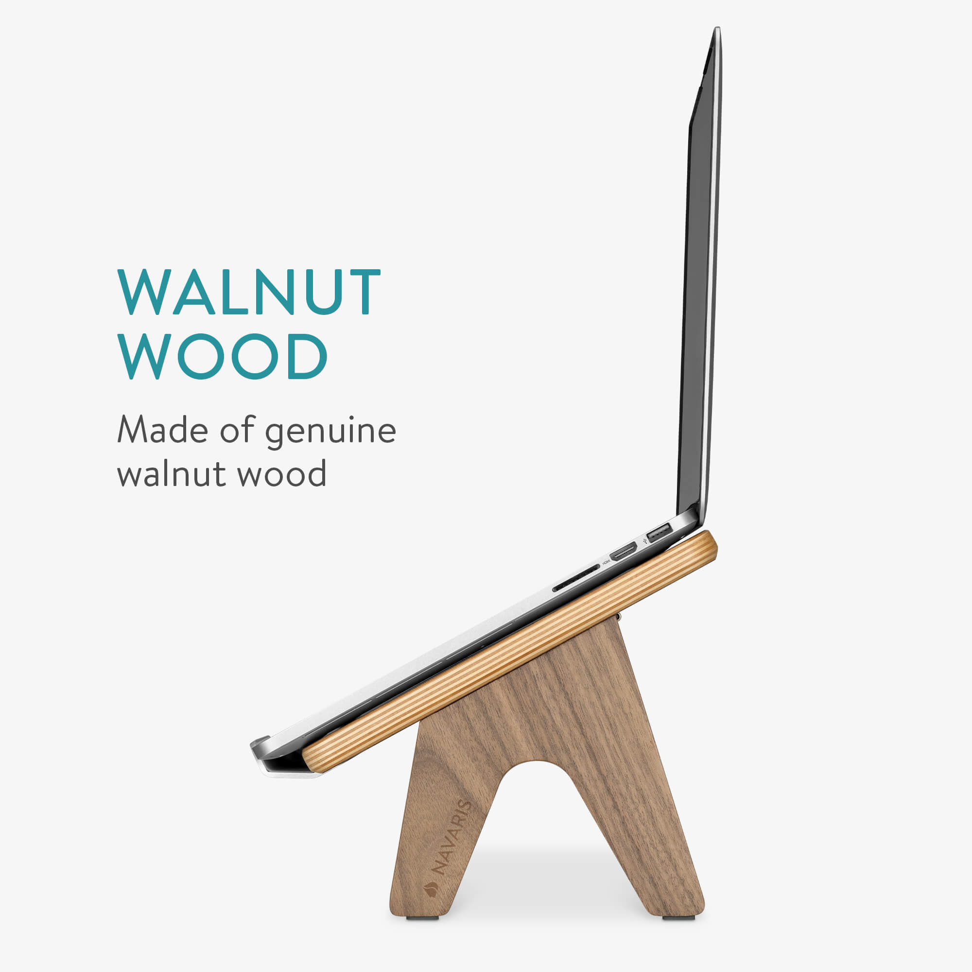 Navaris Βάση για Φορητό Υπολογιστή - Natural - 56830.01