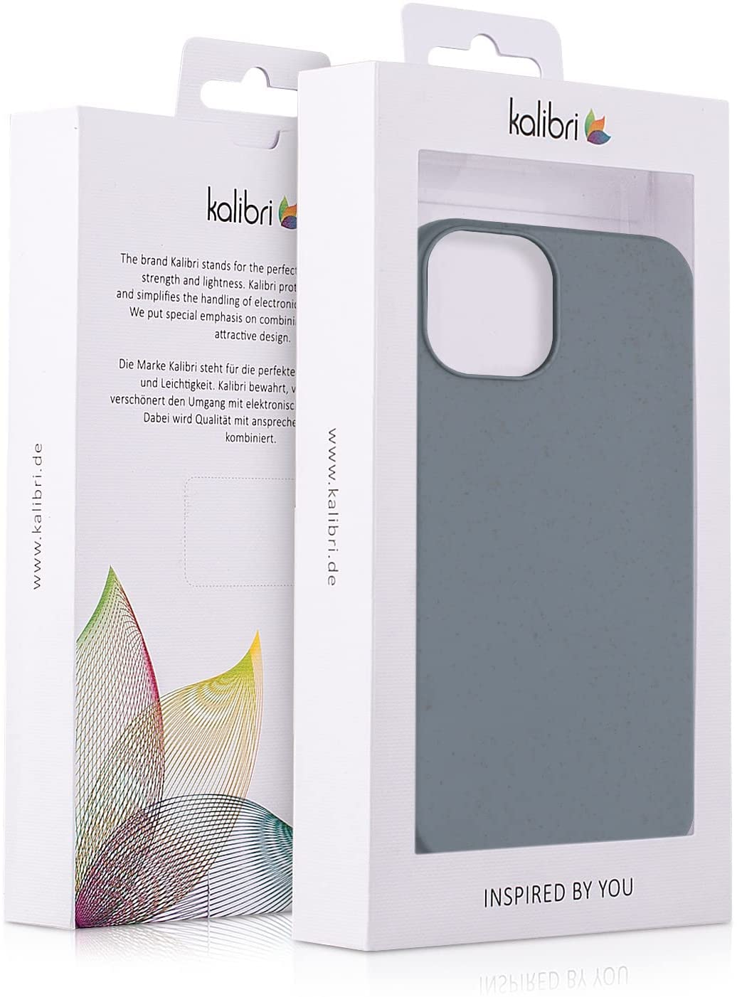 Kalibri iPhone 13 Θήκη Σιλικόνης TPU με Ανακυκλώσιμο και Βιοδιασπώμενο Υλικό - Slate Grey - 56490.202