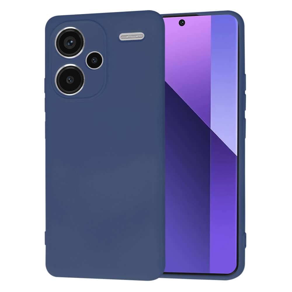 Techsuit Xiaomi Redmi Note 13 Pro+ 5G SoftFlex Θήκη Σιλικόνης - Navy Blue