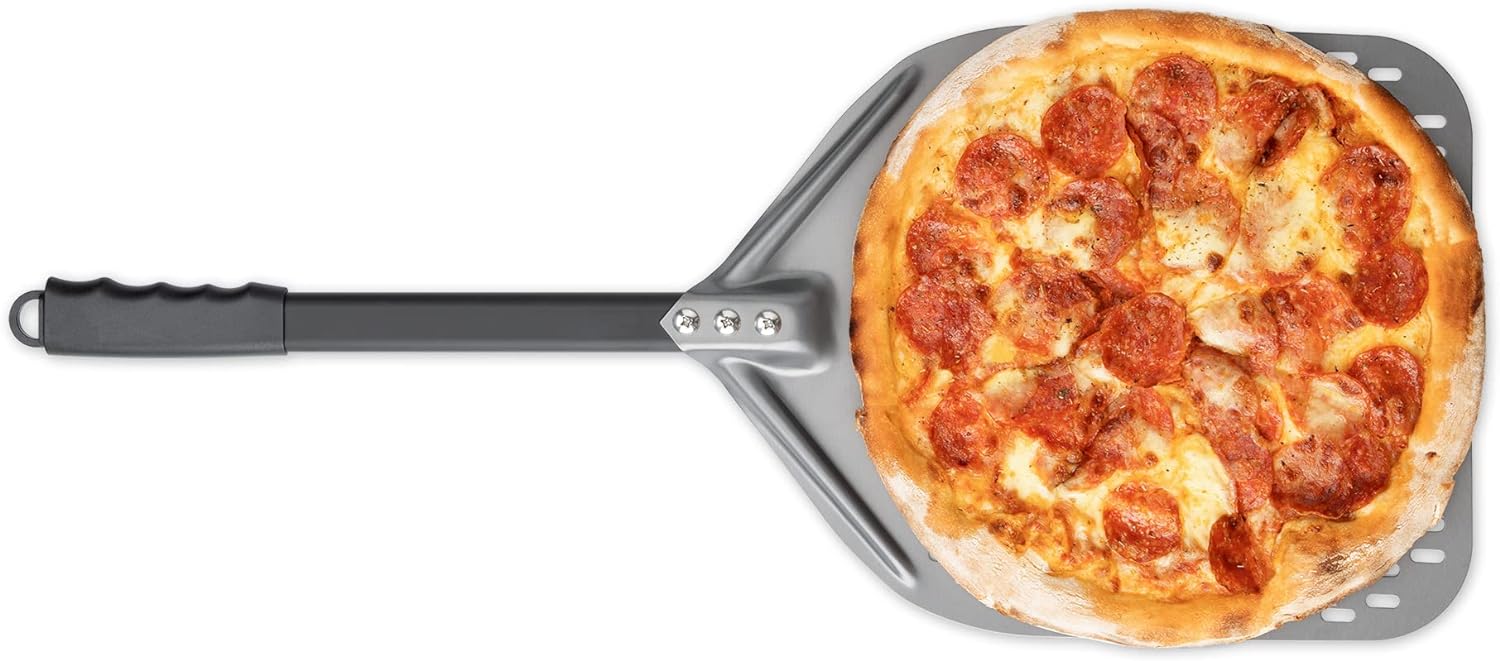 Navaris Φτυάρι Πίτσας με Αφαιρούμενη Λαβή - Silver - 58083.01