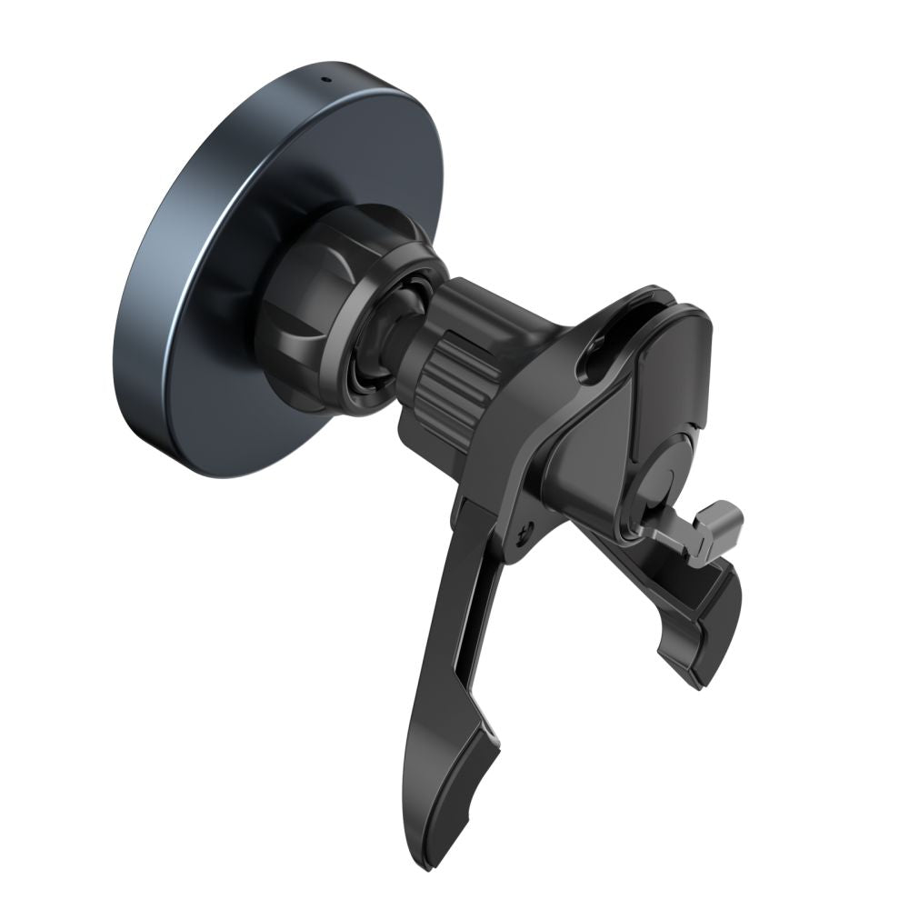 Tech-Protect MM15W-V5 Μαγνητική Βάση για τον Αεραγωγό του Αυτοκινήτου με Ασύρματη Φόρτιση MagSafe 15W - Black