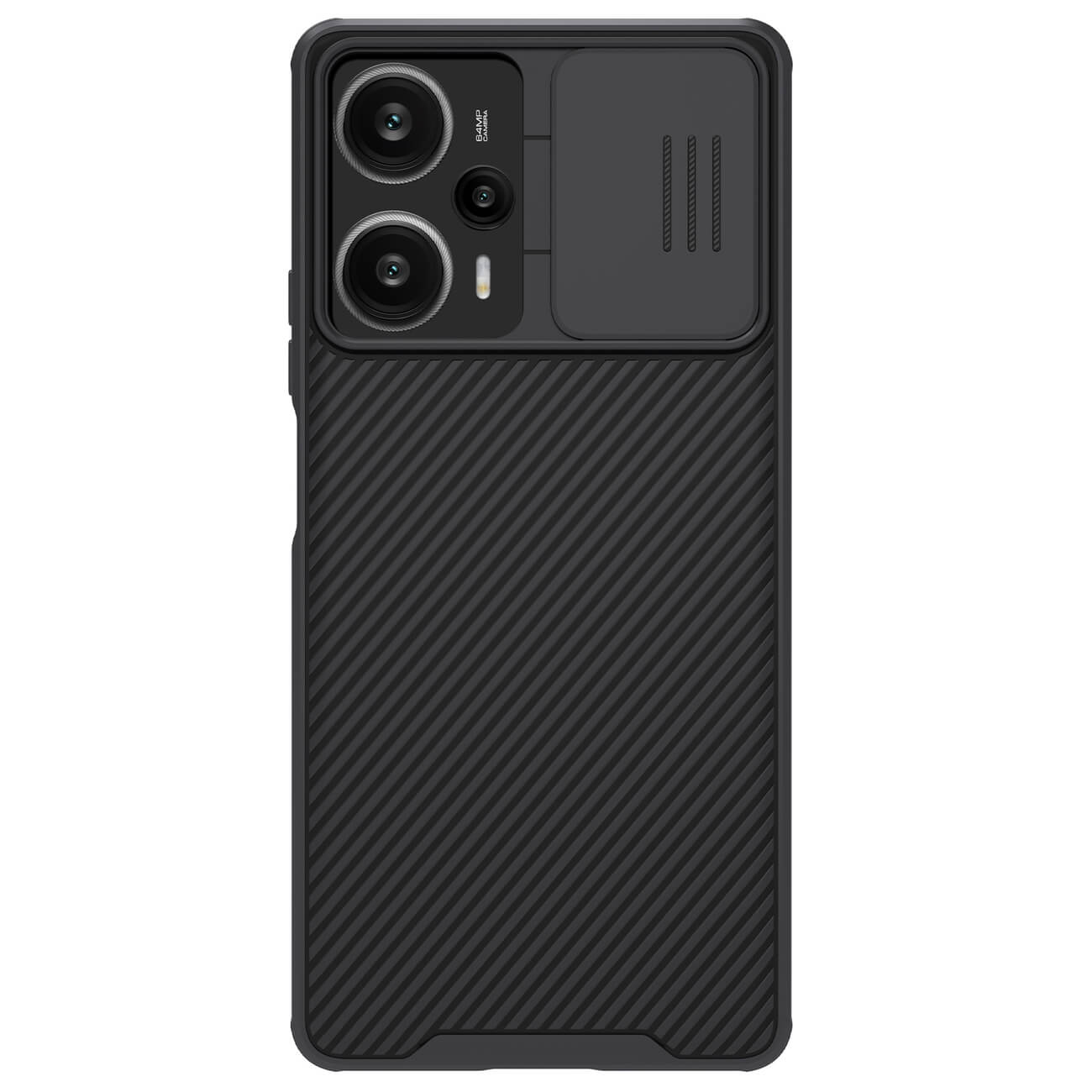 Nillkin Xiaomi Poco F5 CamShield Pro Σκληρή Θήκη με Κάλυμμα για την Κάμερα - Black
