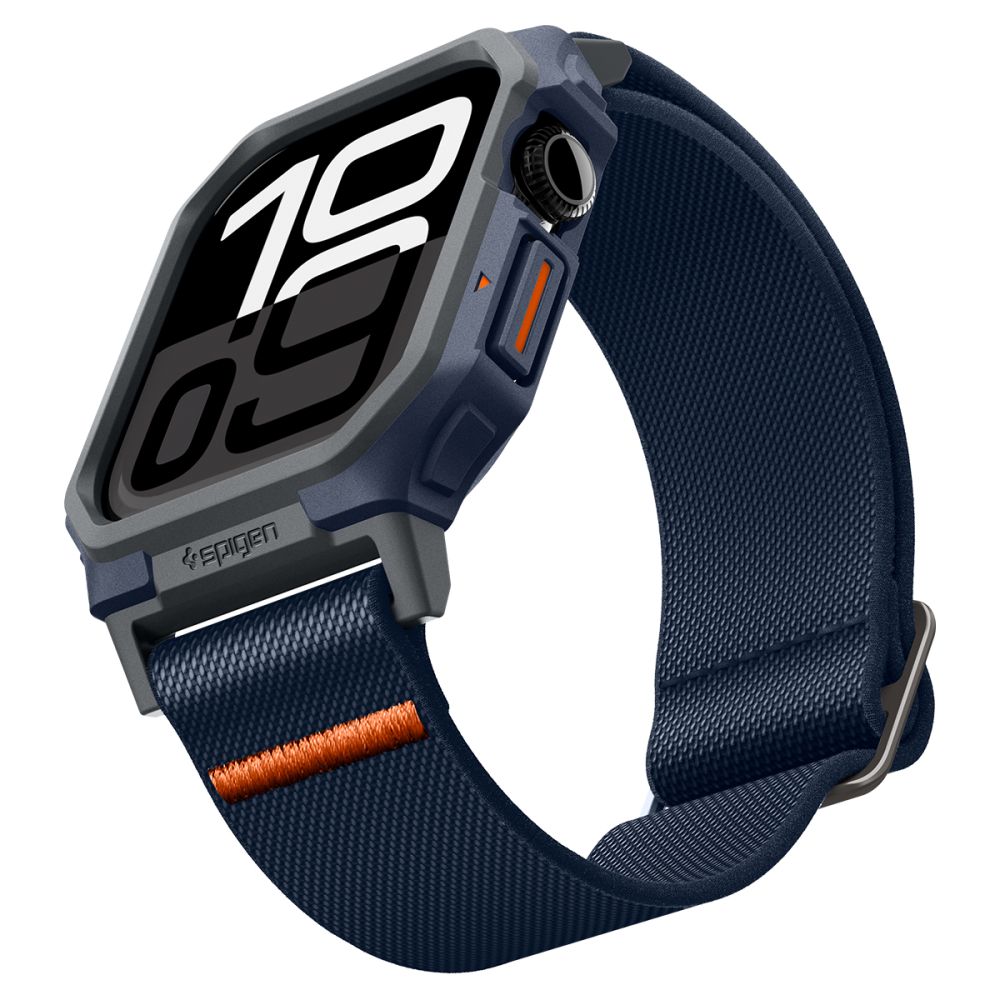 Spigen Λουράκι Apple Watch 10/11 - 46mm με Θήκη Προστασίας Lite Fit Pro - Navy Blue