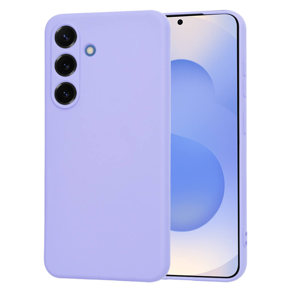 Techsuit Samsung Galaxy S25 SoftFlex Θήκη Σιλικόνης - Light Purple
