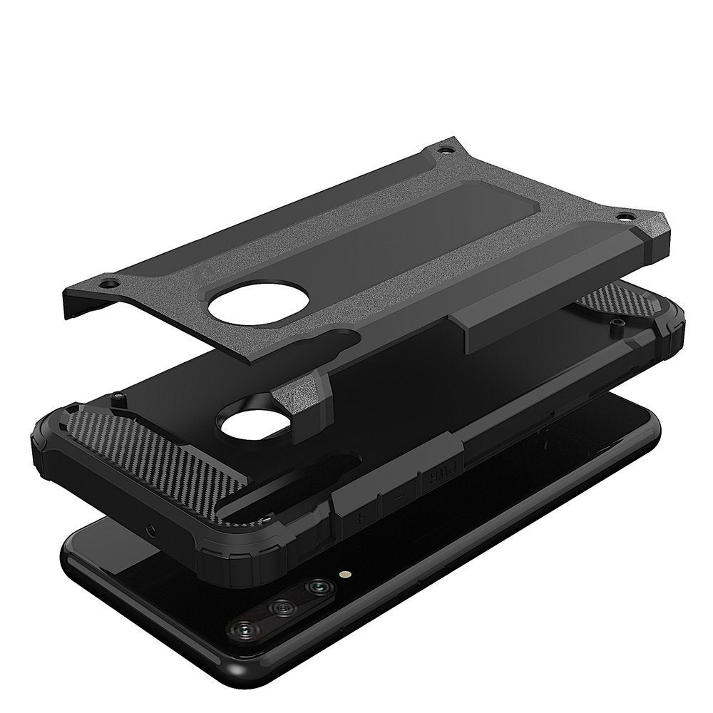 OEM Huawei Y6p Hybrid Rugged Armor Θήκη - Black