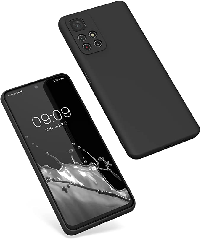 KW Xiaomi Poco M4 Pro 5G / Redmi Note 11S 5G Θήκη Σιλικόνης TPU - Black - 57024.01