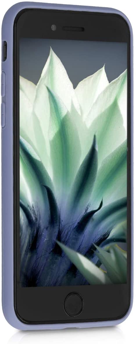 KW iPhone SE 2022 / SE 2020 / 7 / 8 Θήκη Σιλικόνης TPU - Lavender Grey Matte - 39458.136