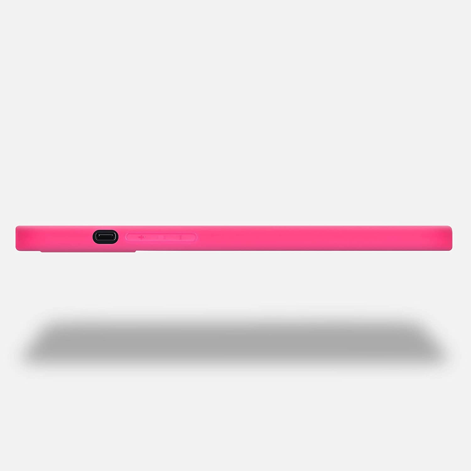 KW iPhone 12 Pro Max Θήκη Σιλικόνης TPU - Neon Pink - 53941.77