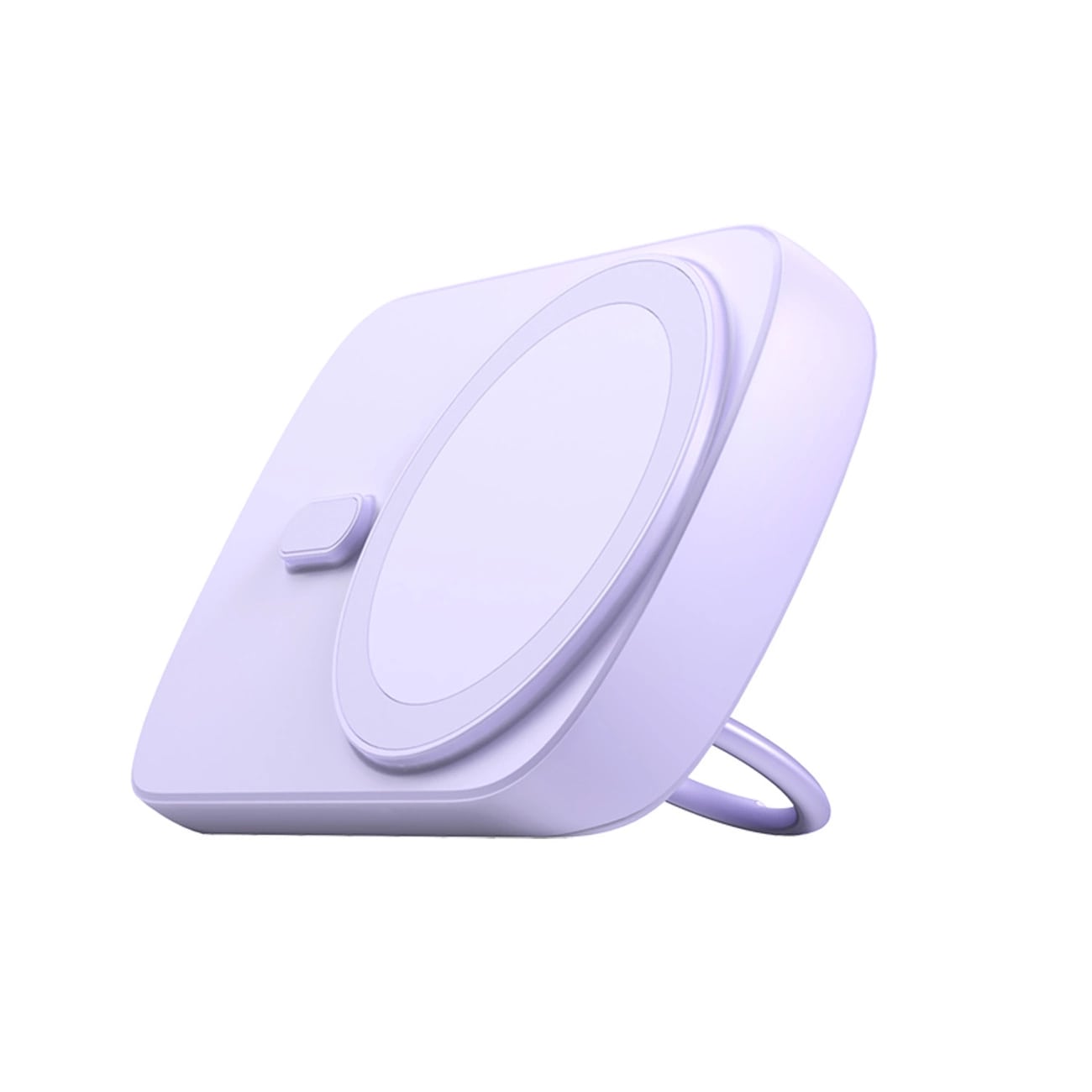 Joyroom JR-W030 20W Magnetic MagSafe PowerBank 6000mAh Ασύρματο MagSafe PowerBank με Θύρα Type-C και Ring Holder - Purple