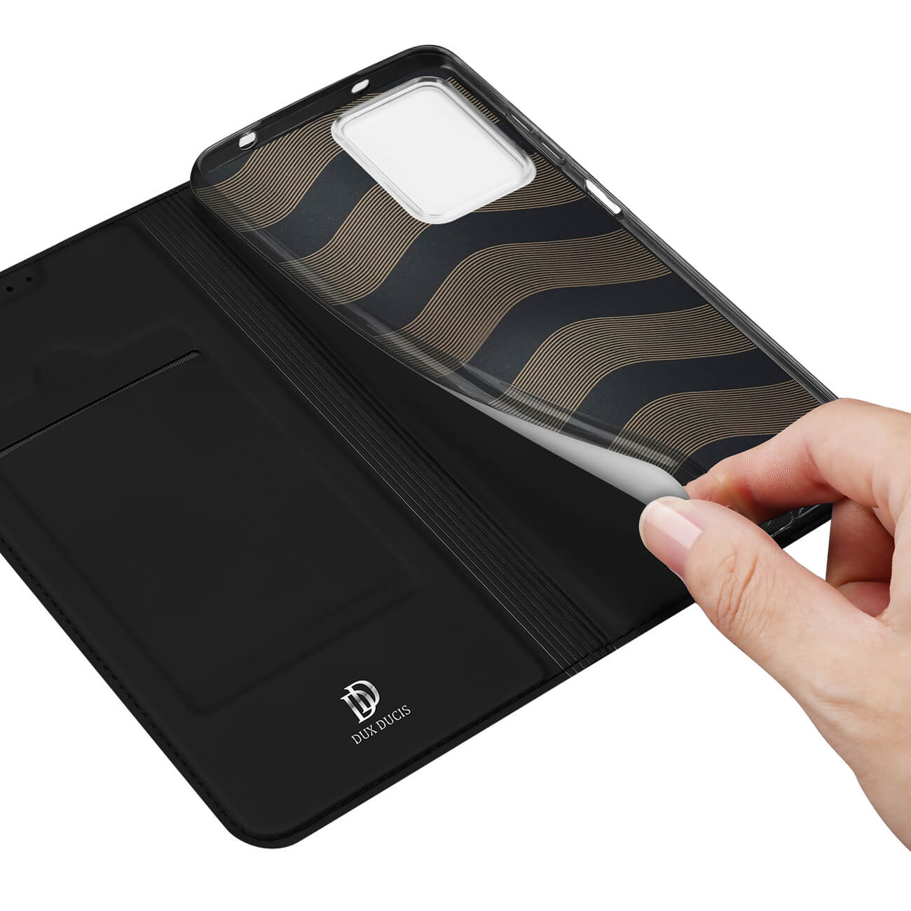 Dux Ducis Xiaomi Redmi Note 12 4G Flip Stand Θήκη Βιβλίο - Black