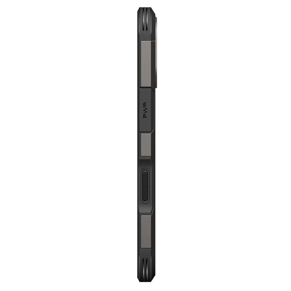 Spigen iPhone 17 - Tough Armor T Mag - MagSafe Σκληρή Θήκη με Πλαίσιο Σιλικόνης και Σταντ - Black